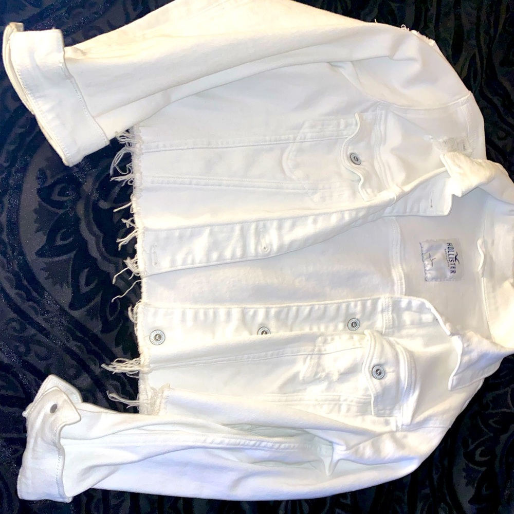 White denim HOLLISTER jacket